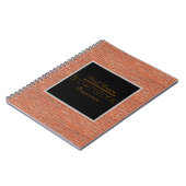 Carnet Real Estate Notebook | Brownstone (Côté gauche)