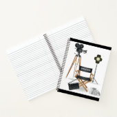 Carnet Réalisateur de film Définir un ordinateur portable (Intérieur)
