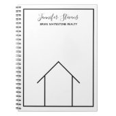 Carnet Réalisateur professionnel personnalisé de société  (Devant)