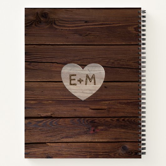 Carnet RECEPES - Fête des mariées Nouveaux mariés Famille (Dos)