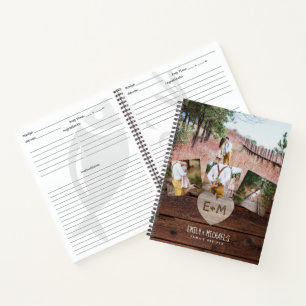 Carnet RECEPES - Fête des mariées Nouveaux mariés Famille