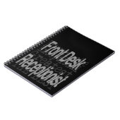 Carnet Réception Extraordinaire Réceptionniste (Côté gauche)