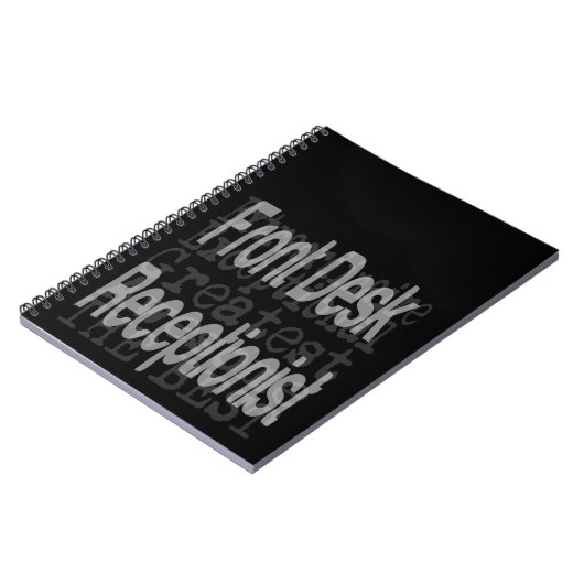 Carnet Réception Extraordinaire Réceptionniste (Côté gauche)