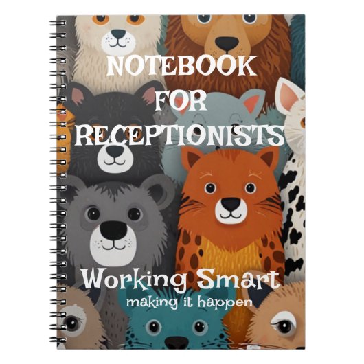 Carnet Réceptionniste personnalisé (Devant)