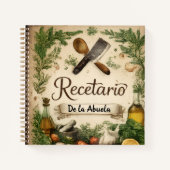 Carnet recetario de la abuela (Devant)