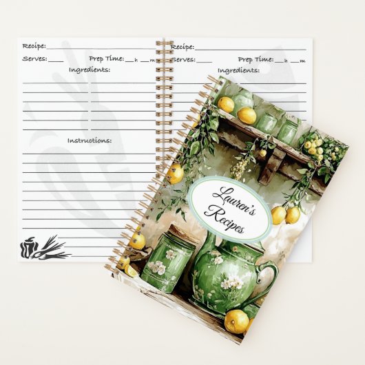 Carnet Recette (À l'intérieur)