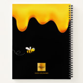 Carnet Recette abeilles noires miel doux (Dos)