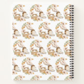 Carnet Recette blanche de pain d'aquarelle (Dos)