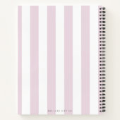 Carnet Recette cadeau de Fête des mariées Lilac chic mode (Dos)