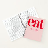 Carnet Recette cadeau Fiançailles moderne Gras Couples Bl (Intérieur)
