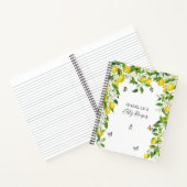 Carnet Recette citron (Intérieur)