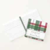 Carnet Recette classique de la famille de Noël (Intérieur)