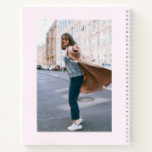 Carnet Recette Cute Coeur Calligraphie Photo Bloc-notes (Dos)