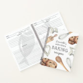 Carnet Recette de biscuits de Noël de Noël (Intérieur)