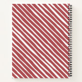 Carnet Recette de biscuits de vacances personnalisés (Dos)