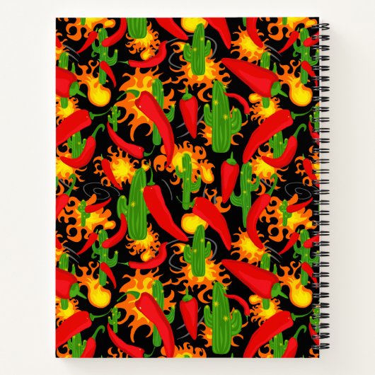 Carnet Recette de chili épicé (Dos)