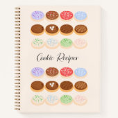Carnet Recette de cookies (Devant)