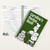 Carnet Recette de cuisine de Fun Female Cook (À l'intérieur)