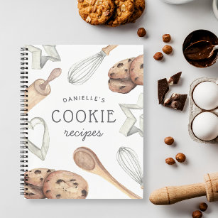 Carnet Recette de cuisson de biscuits personnalisée