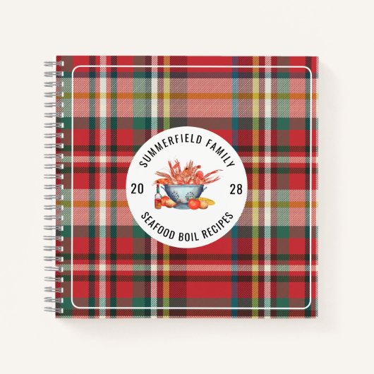 Carnet Recette de cuisson de écrevisses familiale de Plai (Devant)