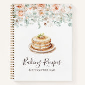 Carnet Recette de cuisson de fleurs de rose rustiques et (Devant)