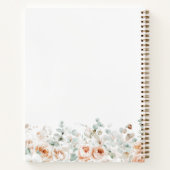 Carnet Recette de cuisson de fleurs de rose rustiques et (Dos)