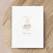 Carnet Recette de cuisson florale rustique