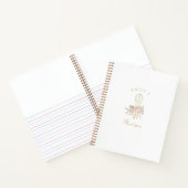 Carnet Recette de cuisson florale rustique (Intérieur)