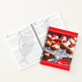 Carnet Recette de dessert délicieuse fraise Cupcakes (Intérieur)