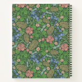 Carnet Recette de jardin anglais avec une libellule vinta (Dos)