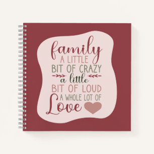 Carnet Recette de la famille rose pâle et poilue