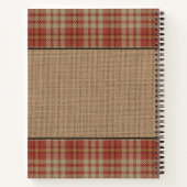 Carnet Recette de la ferme familiale Rooster Hen Red Plai (Dos)