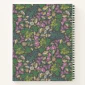 Carnet Recette de marguerites blanches victoriennes et de (Dos)