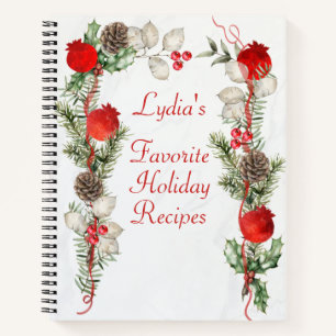 Carnet Recette de Noël Pines et Berries