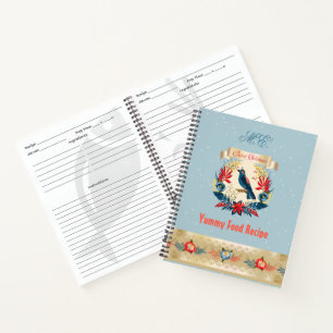 Carnet Recette de nourriture délicieuse personnalisée de
