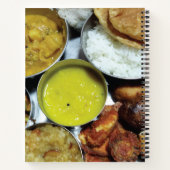 Carnet Recette de nourriture végétarienne (Dos)