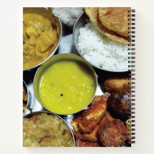 Carnet Recette de nourriture végétarienne (Dos)