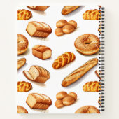 Carnet Recette de pain personnalisée (Dos)