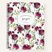 Carnet Recette des fleurs hivernales (Devant)