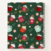 Carnet Recette du Motif de Mugs de Noël Festive mignonne (Dos)