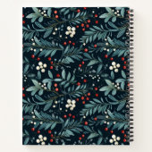 Carnet Recette du Motif de Noël festif (Dos)