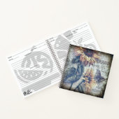 Carnet Recette Ephéméraire du papillon de tournesol russe (Intérieur)