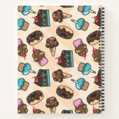 Carnet Recette familiale de dessert de cuisson personnali (Dos)