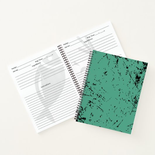 Carnet Recette Grunge (Intérieur)