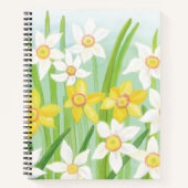 Carnet Recette jonquilles de printemps (Devant)