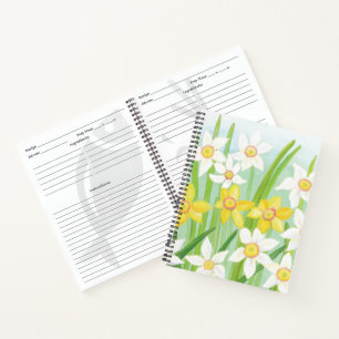 Carnet Recette jonquilles de printemps