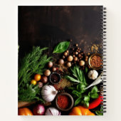 Carnet Recette légumes et épices (Dos)