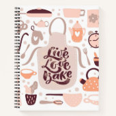 Carnet Recette Live Love Bake (Devant)