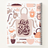 Carnet Recette Live Love Bake (Dos)