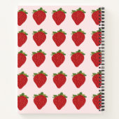 Carnet Recette Mignonne Fraise Fraises (Dos)